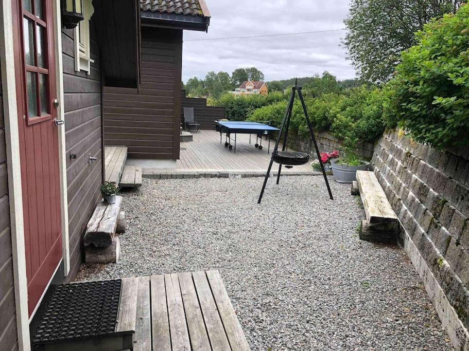 Landlig og sentrumsnær leilighet Lejlighed Namsos Eksteriør billede