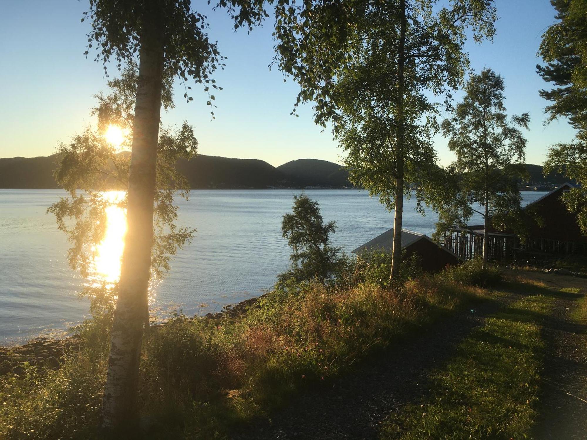 Landlig og sentrumsnær leilighet Lejlighed Namsos Eksteriør billede